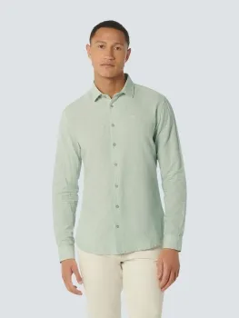 Shirt 2 Coloured With Linen, Farbe: mint