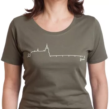 Schloss Ort T-Shirt, olive