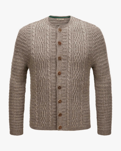 Anton, Strickjacke Farbe : Stein