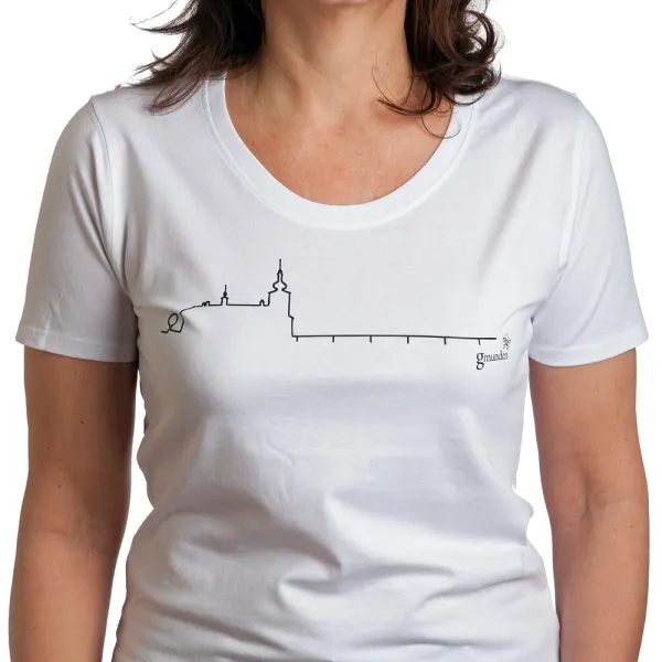 Schloss Ort T-Shirt, weiß